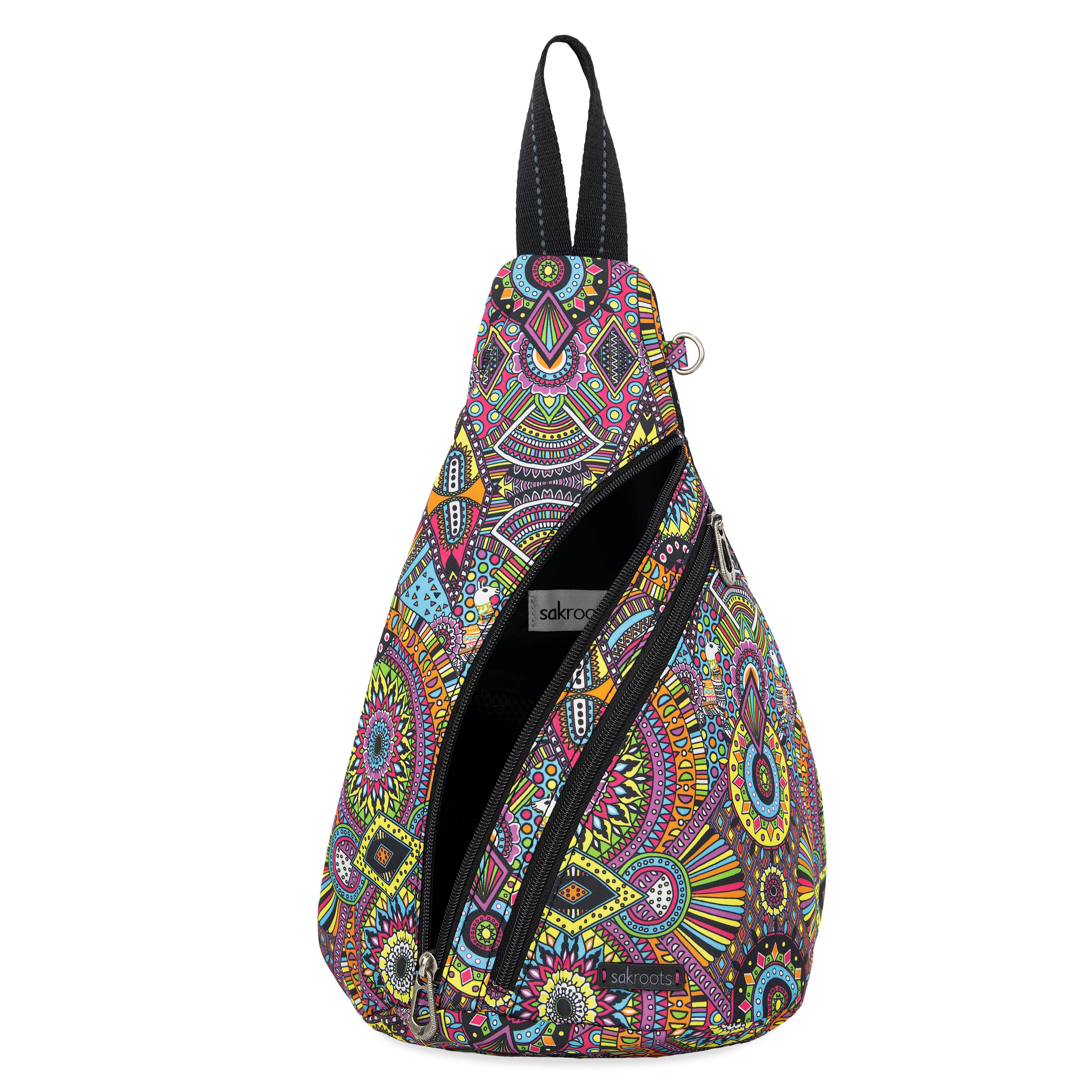 On The Go Sling Backpack - Lightweight Crossbody Travel Bag for Men & Women - Perfect for Hiking, Commuting & Everyday Use