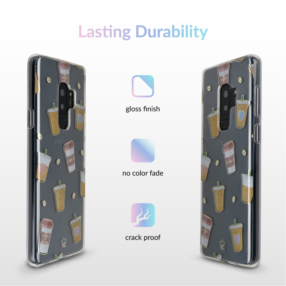 Premium Clear Samsung Galaxy Phone Case - Shatterproof & Scratch-Resistant Protective Cover for Everyday Use at Home, Work & Travel