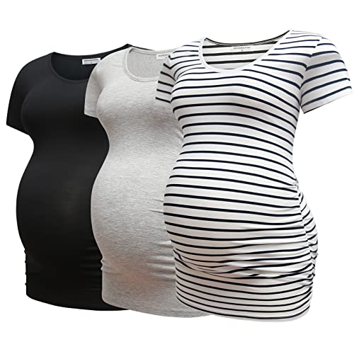 Black+lightgray+witstripe（3pcs）