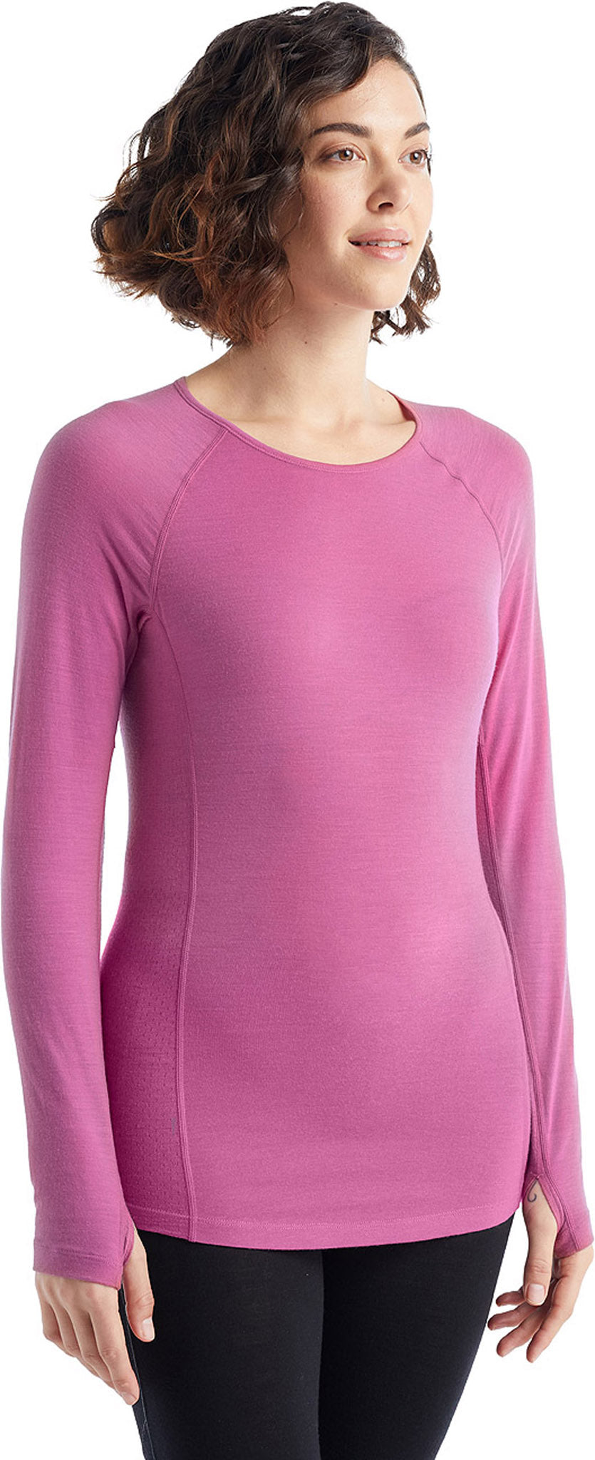 150 Zone LS Crewe Baselayer Top for Women - Long Sleeve Round Neck Thermal Underwear - Perfect for Cold Weather, Outdoor Sports & Layering