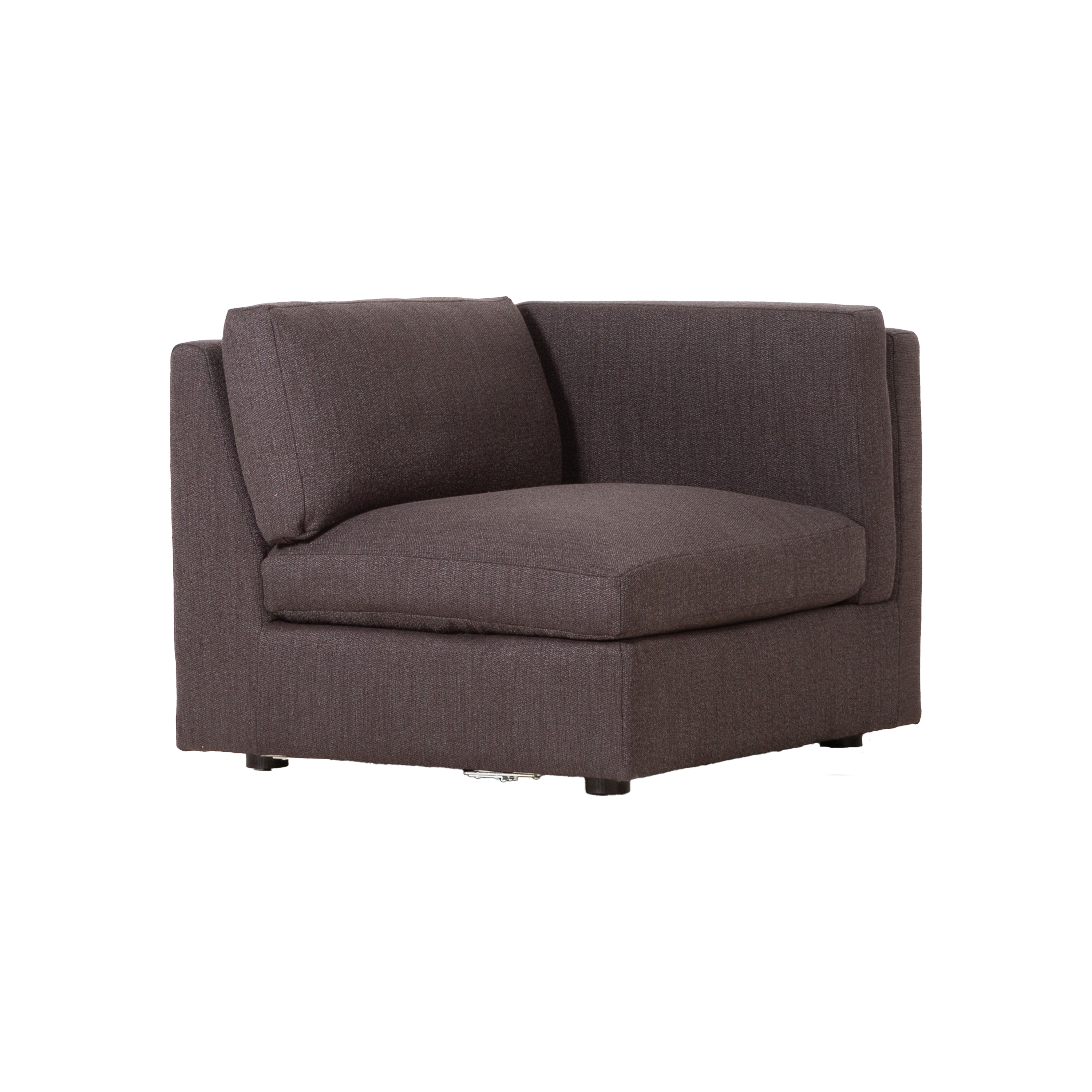 Kore Soft Arm Modular Sectional Sofa - Modern L-Shaped Couch for Living Room, Home Theater & Lounge Areas - Comfortable and Stylish Furniture for Family Gatherings & Relaxation
