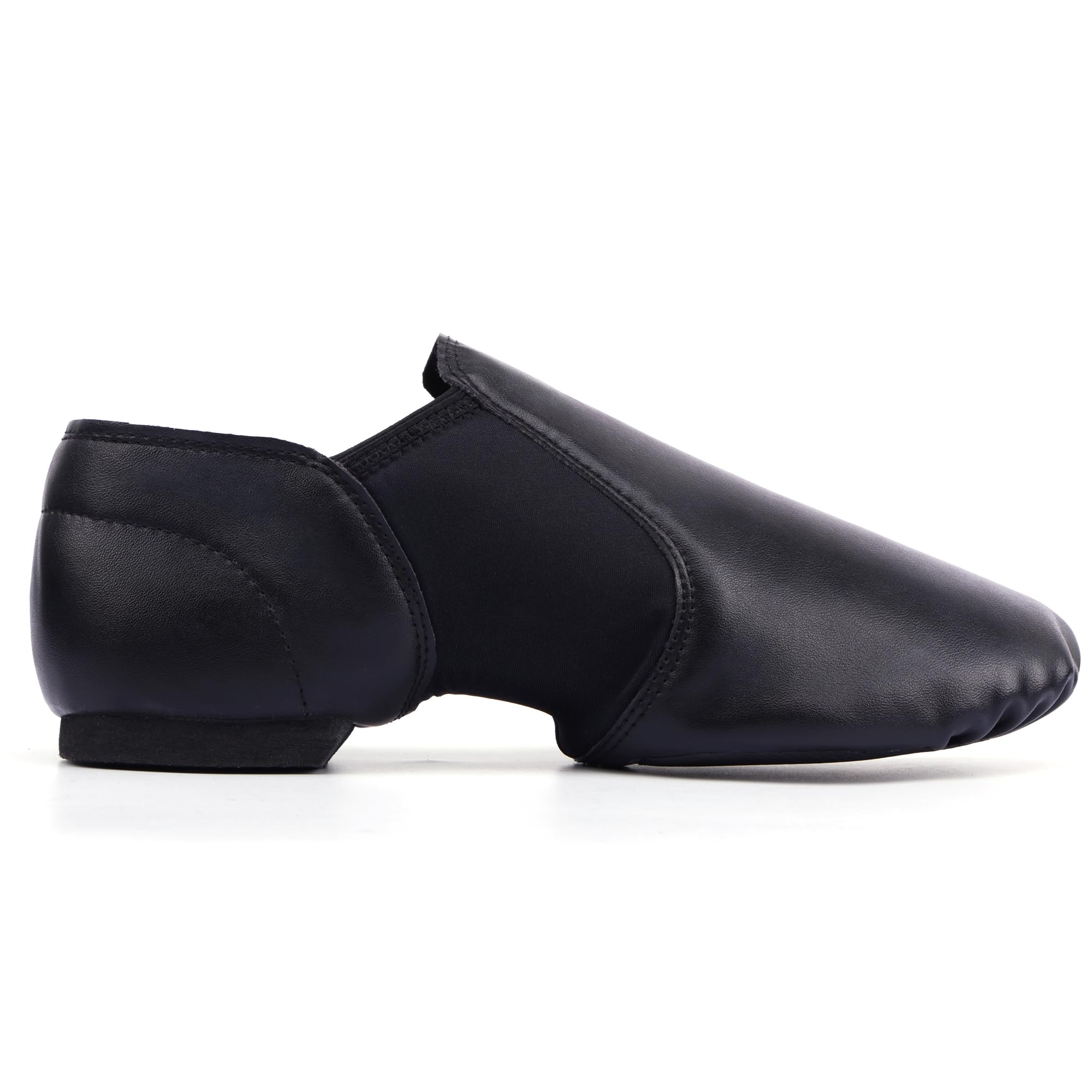 Linodes PU Leather Jazz Shoes for Girls and Boys - Slip On Dance Shoes for Toddler, Little Kid & Big Kid - Perfect for Ballet, Jazz Dance, and Performance Practice