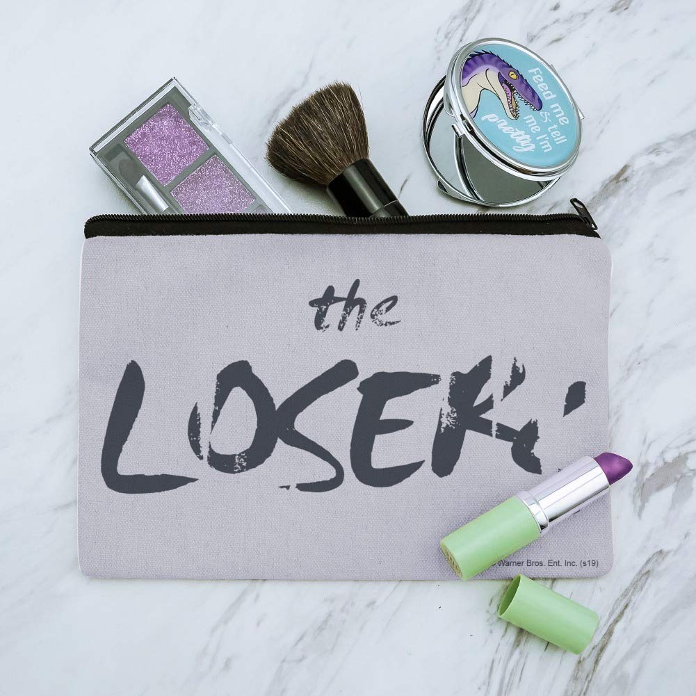 IT Chapter 2 The Losers Club Makeup Cosmetic Bag Organizer Pouch - Horror Movie Inspired Travel Toiletry Case for Women & Men