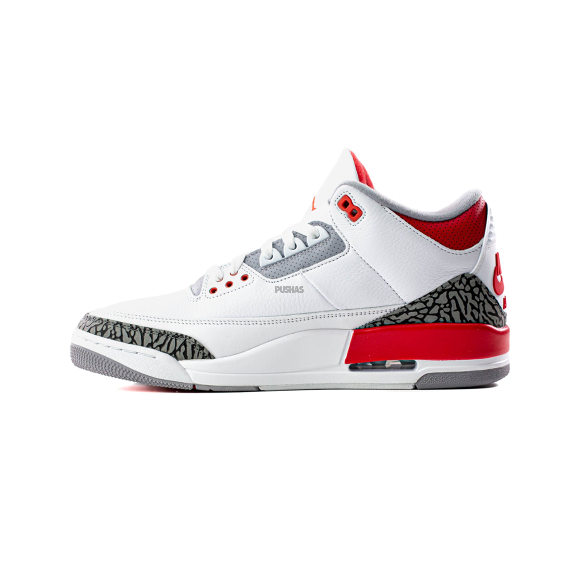 Air Jordan 3 Retro 'Fire Red' 2022 - Men's Basketball Shoes - Classic White/Red Sneakers for Running, Gym & Streetwear Fashion