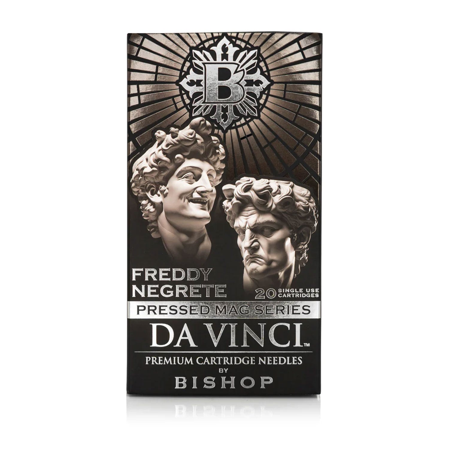Da Vinci Freddy Negrete Pressed Magnum Series Tattoo Ink - Professional Tattoo Artist Supplies for Vibrant & Long-Lasting Body Art - Ideal for Tattoo Studios & Home Artists
