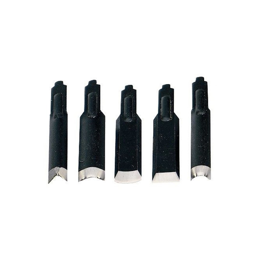 Proxxon 28572 Professional 5-Piece Carving Knife Set for SGM & MOS - 7.28