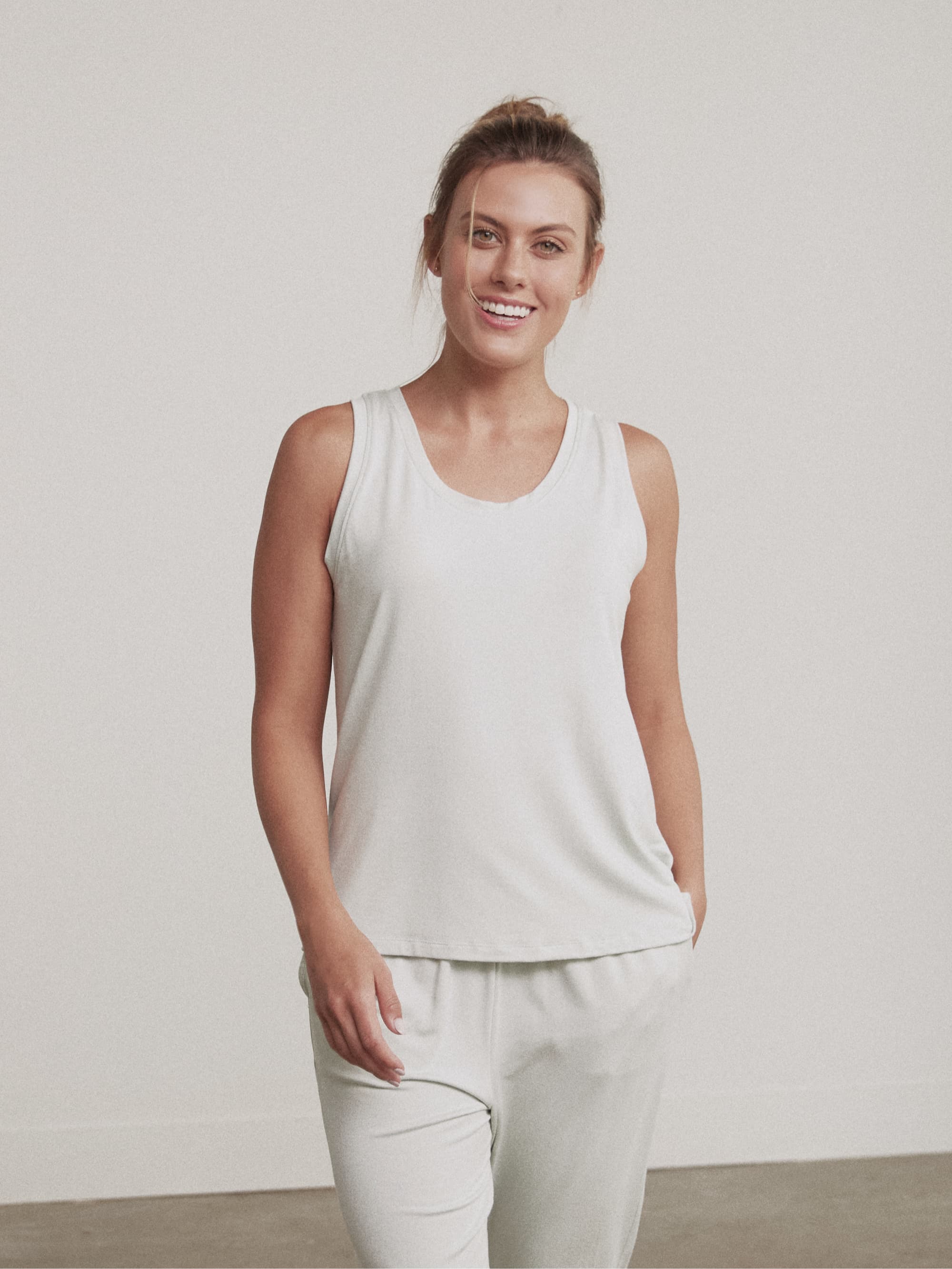 Women's Soft Modal Pajama Tank Top - Comfortable Sleepwear for Nightwear & Lounge - Perfect for Relaxing at Home or Travel