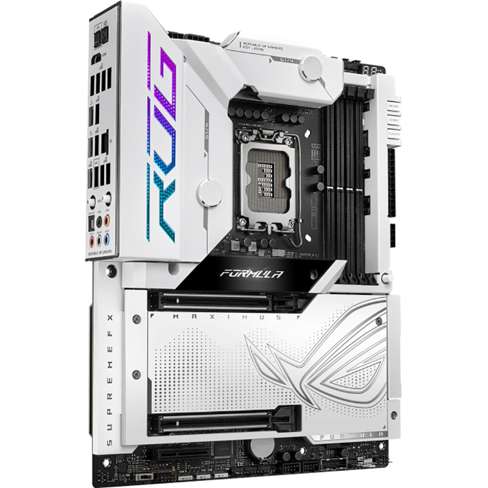 ASUS ROG MAXIMUS Z790 FORMULA Gaming Motherboard - Intel Z790 Chipset, LGA 1700 Socket, DDR5, PCIe 5.0, WiFi 6E - Premium Performance for PC Builders & Enthusiasts | Perfect for High-End Gaming Rigs, Content Creation & Overclocking
