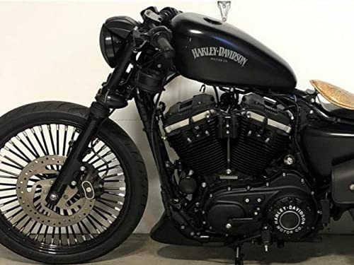 JBSporty Genuine Black Taylor Performance Wires and Coil Ignition Relocation Bracket for Harley Davidson Sportster, Nightster, 72, 48 Iron Roadster 883 1200 - Upgrade Motorcycle Performance & Custom Look