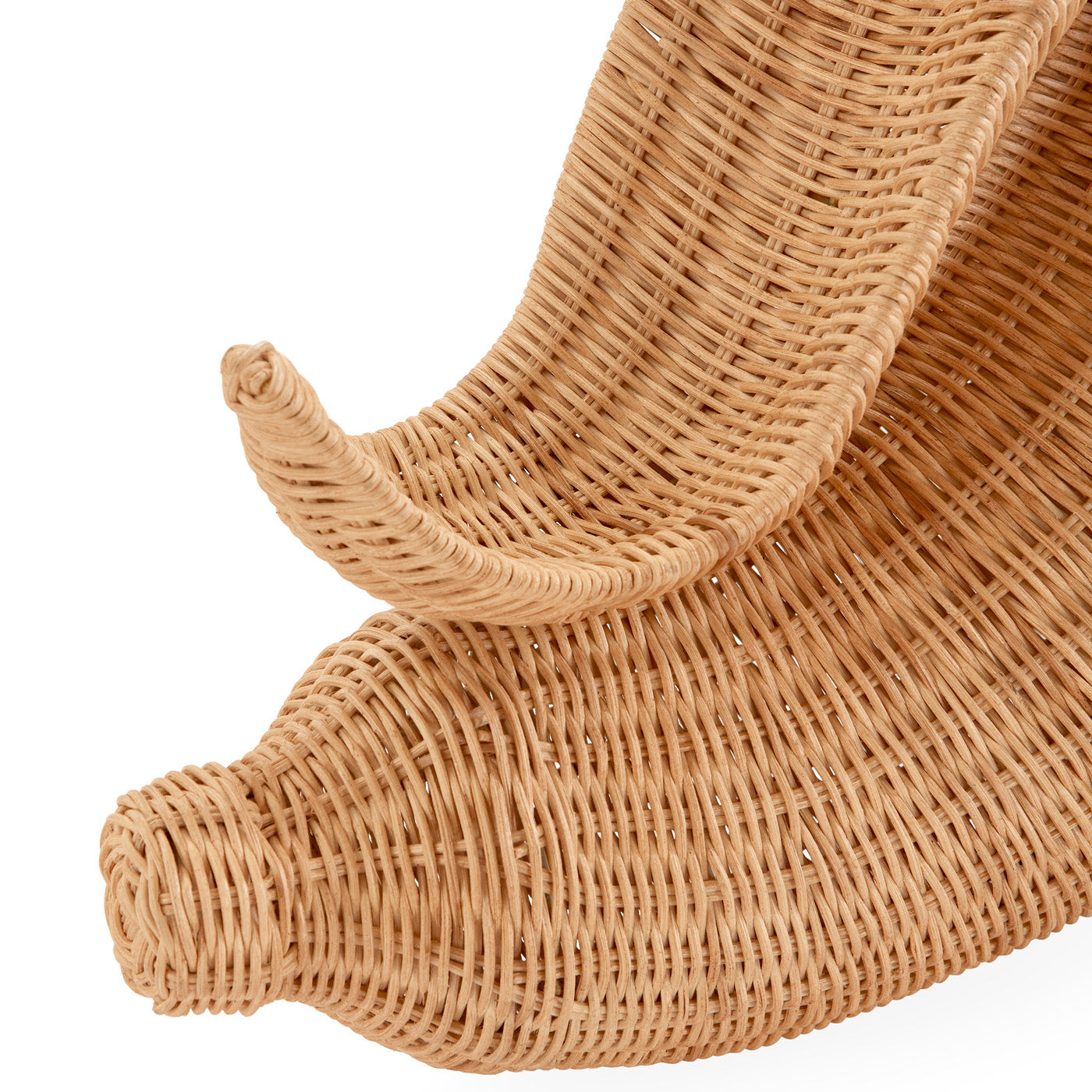 Natural Woven Wicker Banana Basket - Eco-Friendly Storage for Fruits, Bread, and Home Decor | Perfect for Kitchen, Dining Table, and Farmhouse Style Decor