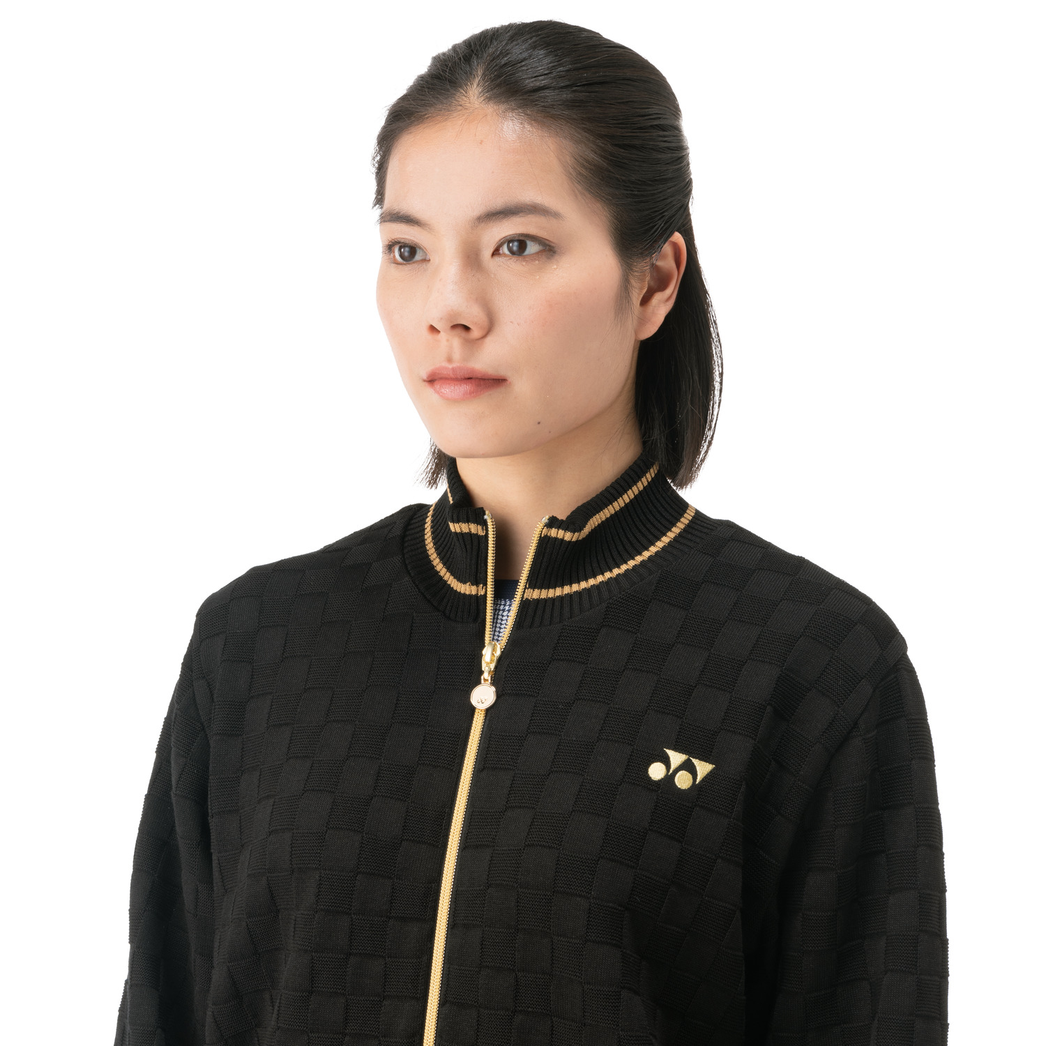 Yonex Women's Fashion Sweater 37004 - Soft & Comfortable Black Pullover for Casual Wear, Gym & Outdoor Activities
