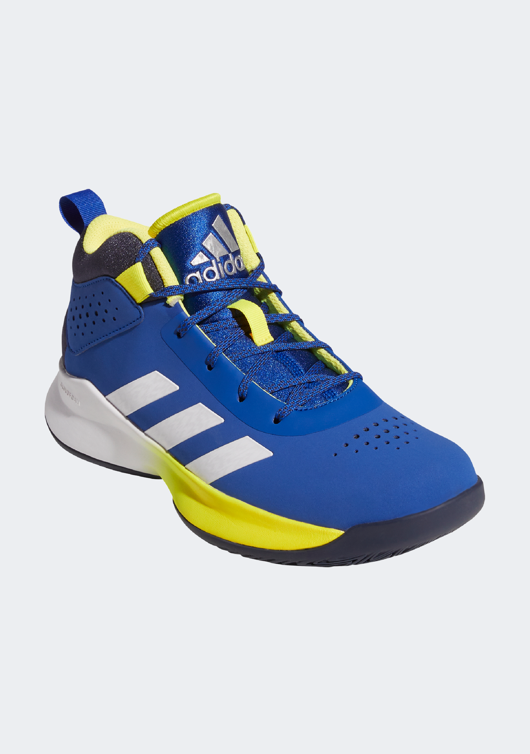 Adidas Junior Cross Em Up 5 Wide Basketball Shoes for Kids - Youth Basketball Sneakers with Wide Fit for Boys & Girls - Perfect for Court Play, Training, and School Sports