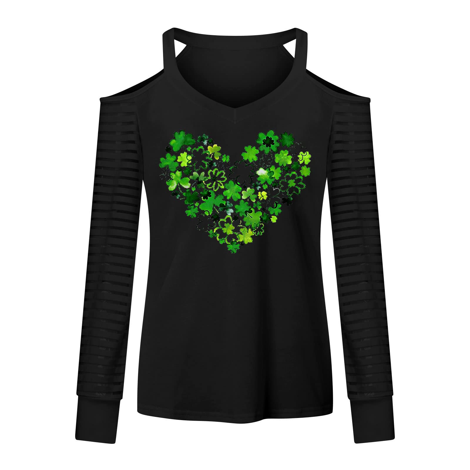 Plus Size St. Patrick's Day T-Shirt for Women - Cute Gnome Graphic Tee, Fashion Top & Teacher Apparel | St. Patrick's Day Sunglasses & Plush Toy | Perfect for Parties, Gifting & Irish Celebrations