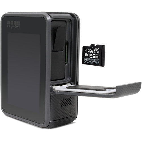Delkin Devices 256GB UHS-I MicroSDXC Memory Card with SD Adapter - High Speed Storage for Smartphones, Drones, Action Cameras & Gaming Consoles