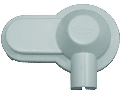 JR Products 07-30305 Horizontal Regulator Cover - Universal Fit for RV, Camper & Trailer Pressure Regulator Protection - Durable Weatherproof Cover for Outdoor Use