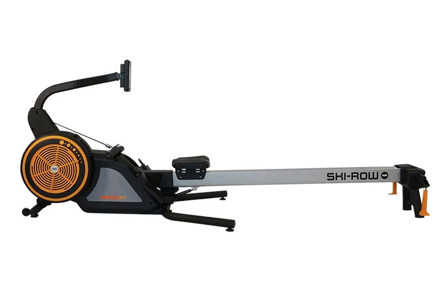 SKI ROW AIR Rowing Machine - Premium Home Fitness Equipment for Full Body Workout | Perfect for Indoor Cardio Training & Strength Building