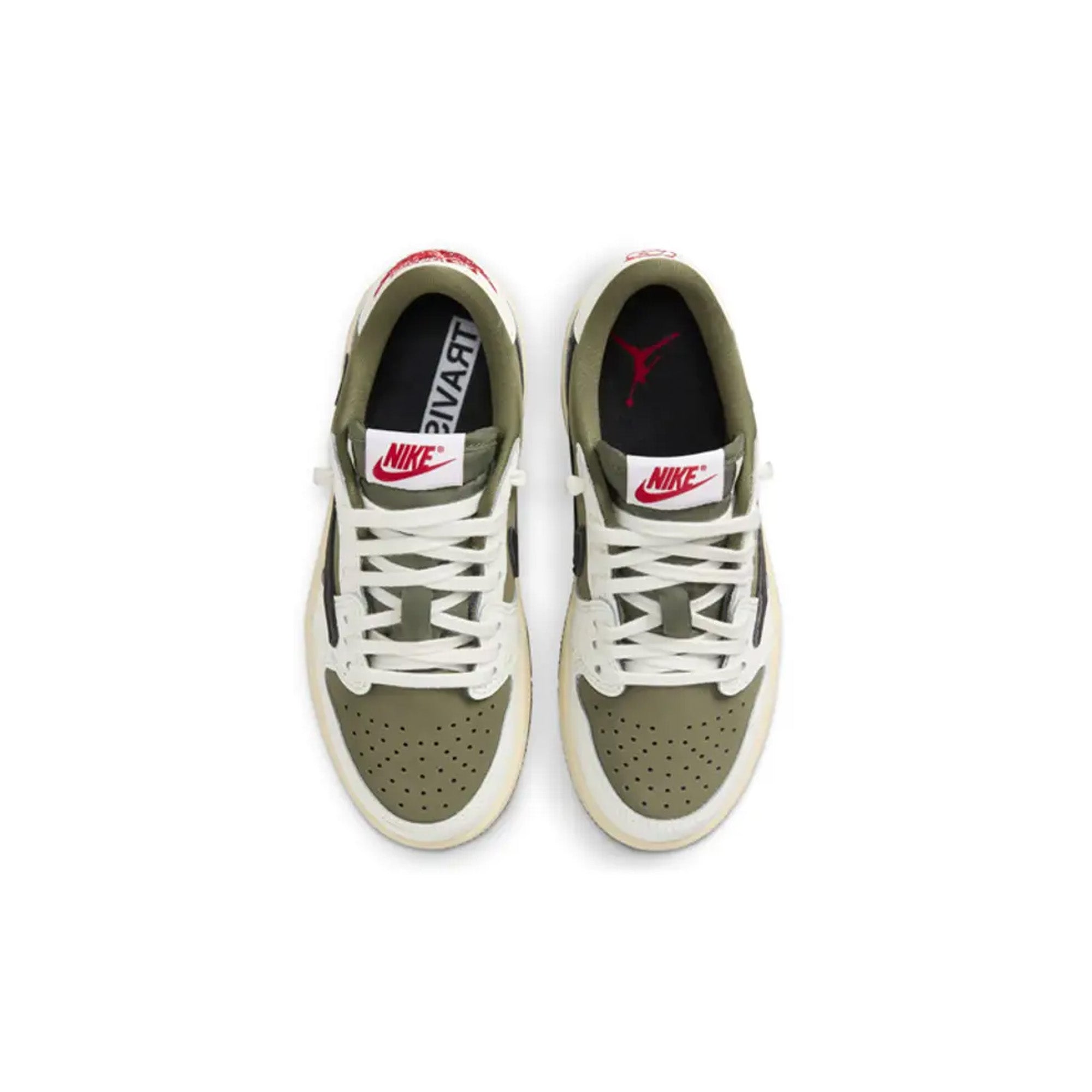 Air Jordan 1 Retro Low OG SP Travis Scott 'Medium Olive' PS Sneakers (2024) - Men's Basketball Shoes for Casual Wear & Street Fashion