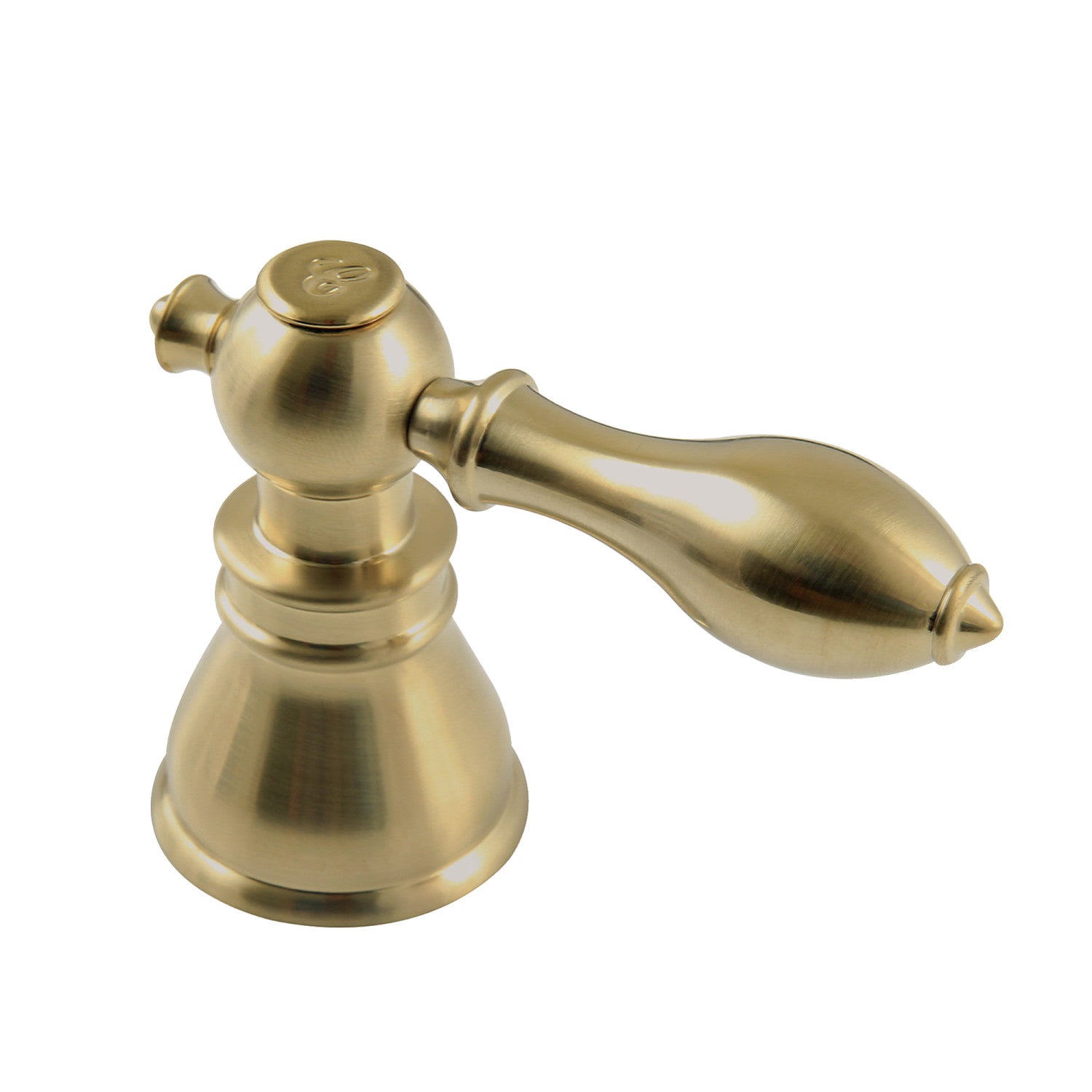 American Classic FSCH1973ACLC Brushed Brass Metal Lever Handle (Cold Side) - Perfect for Kitchen & Bathroom Faucets, Vintage Home Decor