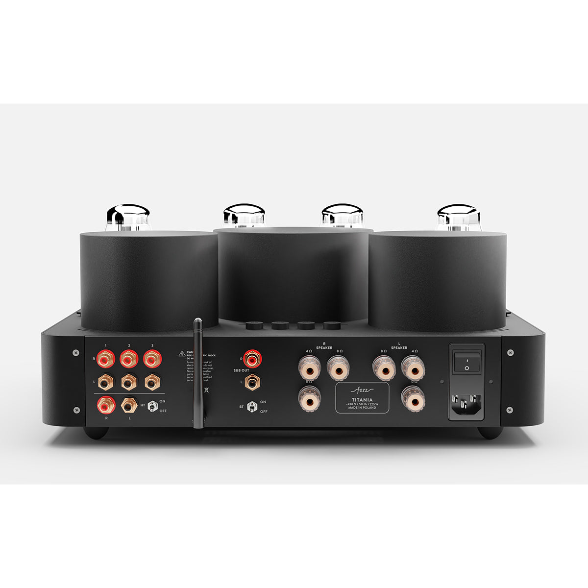 Fezz Audio Titania (Evolution) Vacuum Tube Integrated Amplifier - High-End Audio System for Home Theater & Music Listening