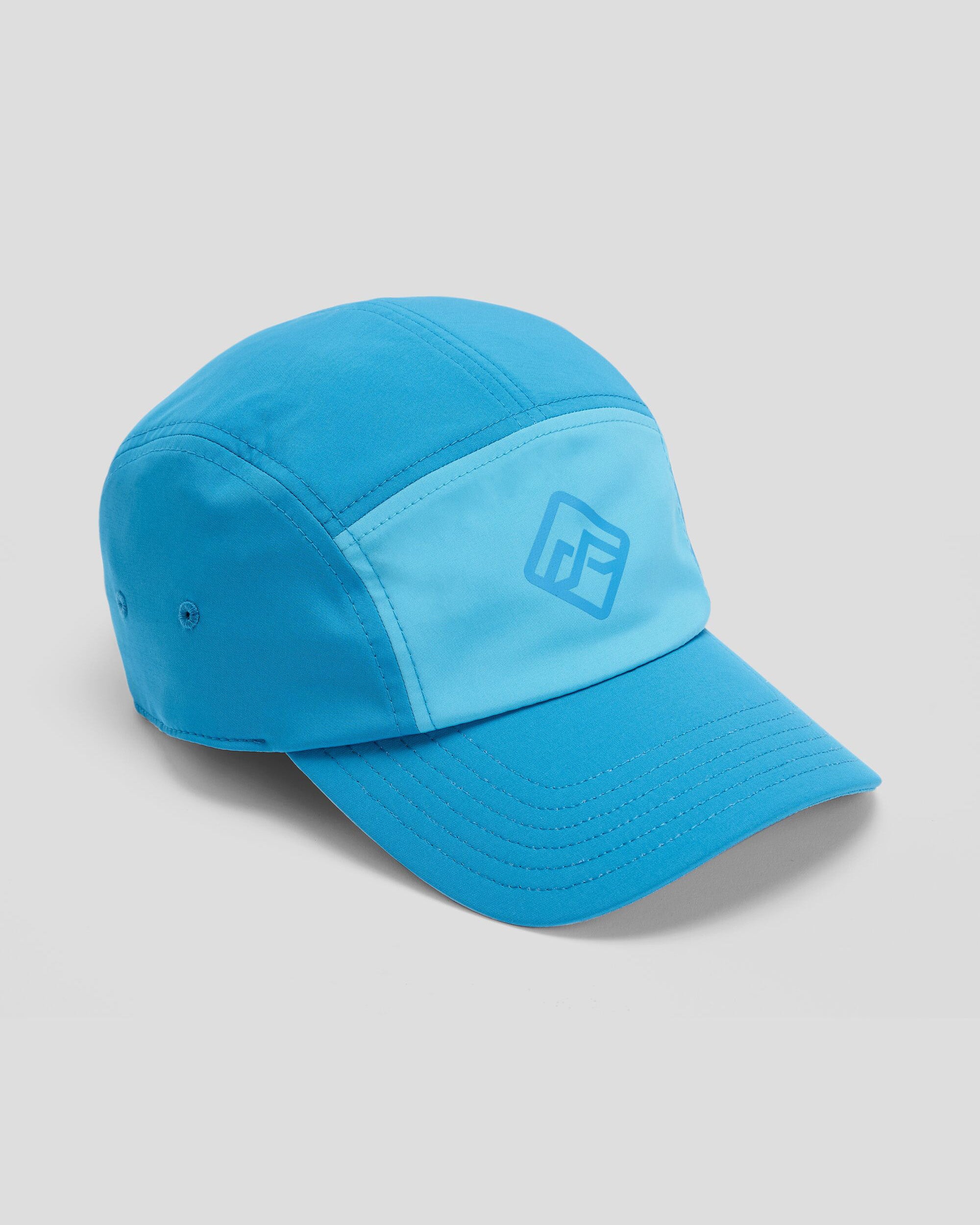 AD 5 Panel Cap - Sea Blue | Adjustable Dad Hat for Men & Women | Perfect for Outdoor Activities, Sports & Casual Wear