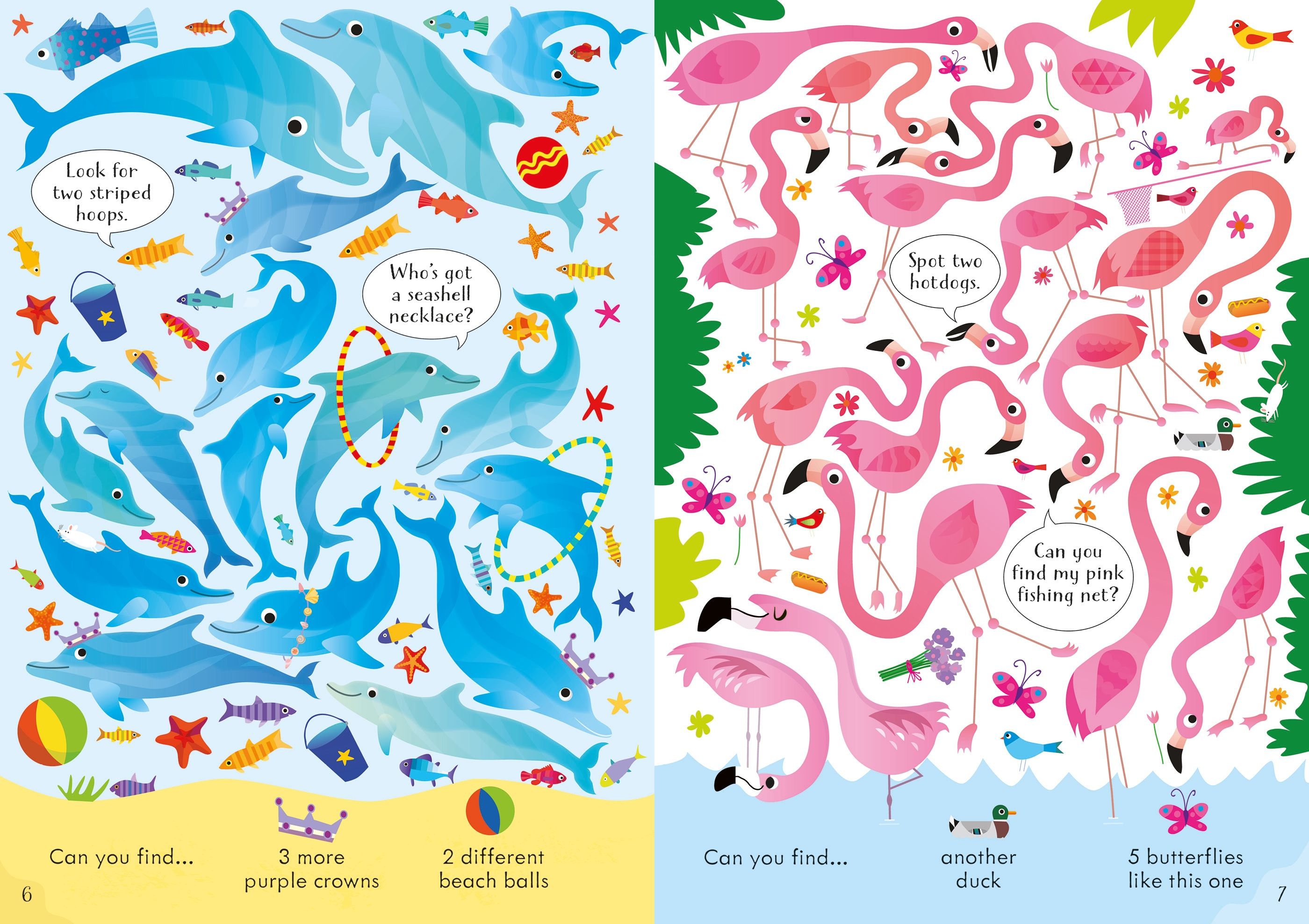 Usborne Look and Find Puzzles At The Zoo Softcover Activity Book - Fun Animal Search Game for Kids, Perfect for Travel, Classroom & Family Game Night