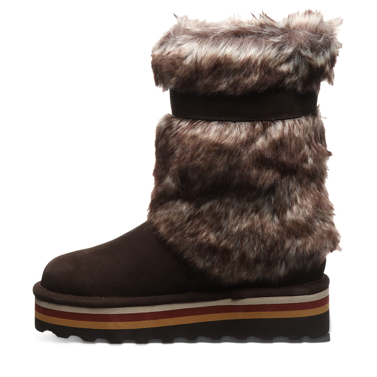 BEARPAW Women's Retro Tama Suede Winter Boots - Comfortable Classic Ankle Boots for Women | Cozy Casual & Outdoor Wear for Cold Weather