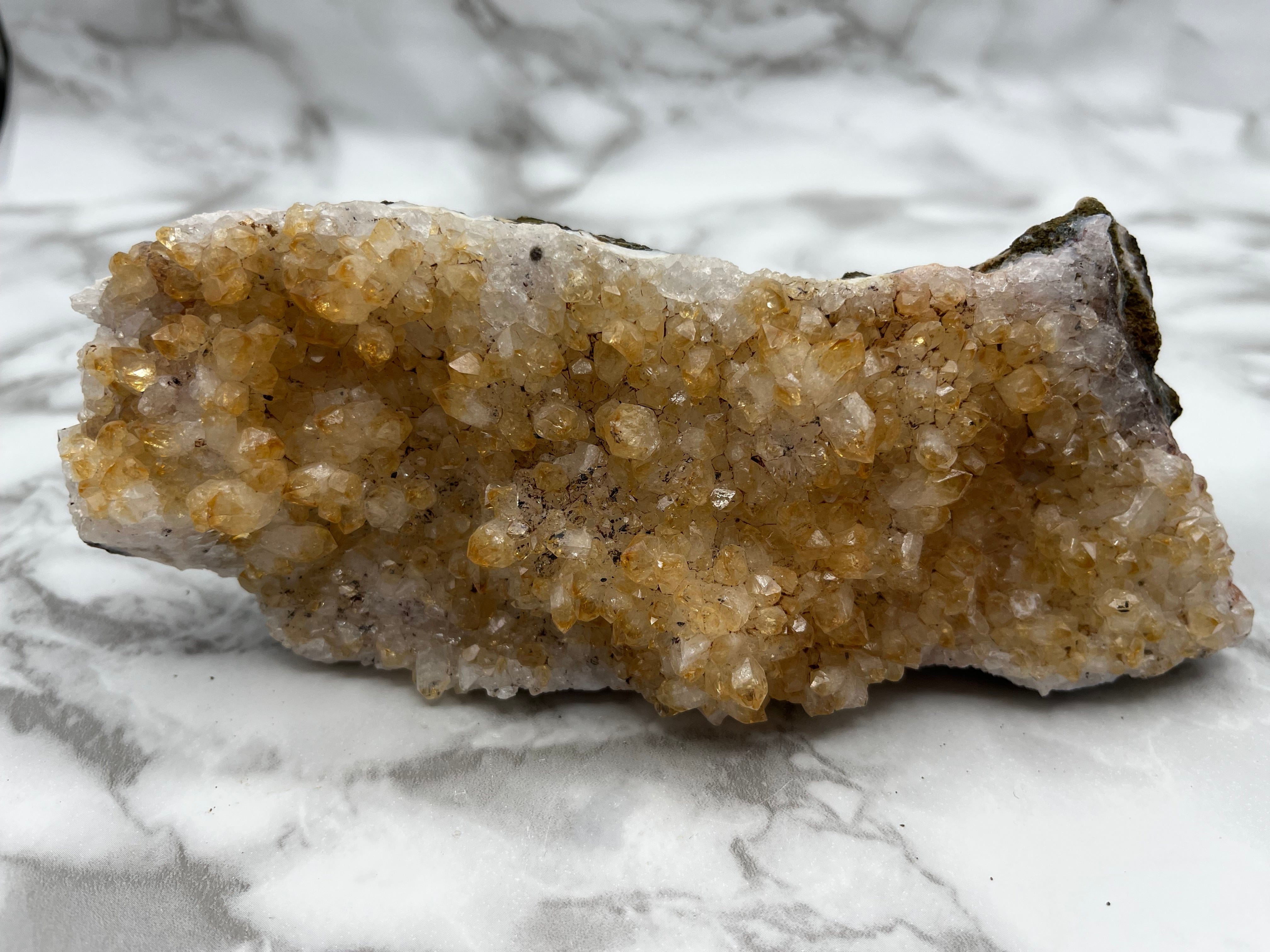 Natural Citrine Crystal Cluster - 11 oz Raw Citrine Stone for Healing, Meditation & Home Decor | Perfect for Reiki, Feng Shui & Spiritual Gifts