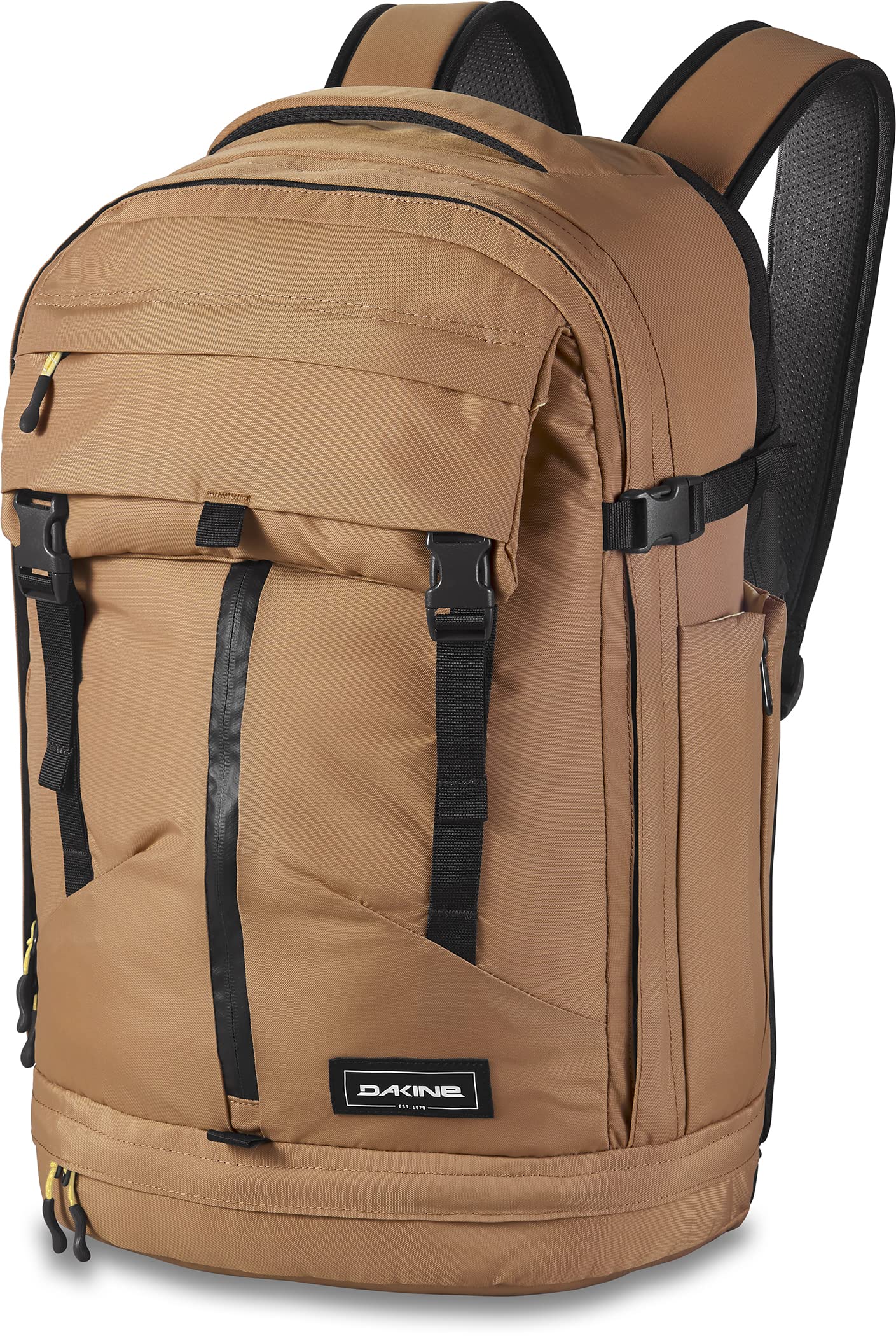 Dakine Verge 32L Backpack for Hiking & Travel - Water-Resistant Daypack with Laptop Sleeve | Perfect for Commuting, College & Outdoor Adventures (Bold Caramel)