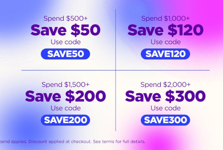 Save Big with Exclusive Discounts - Limited Time Promotion for Online Shopping | Perfect for Holiday Gifts & Daily Essentials