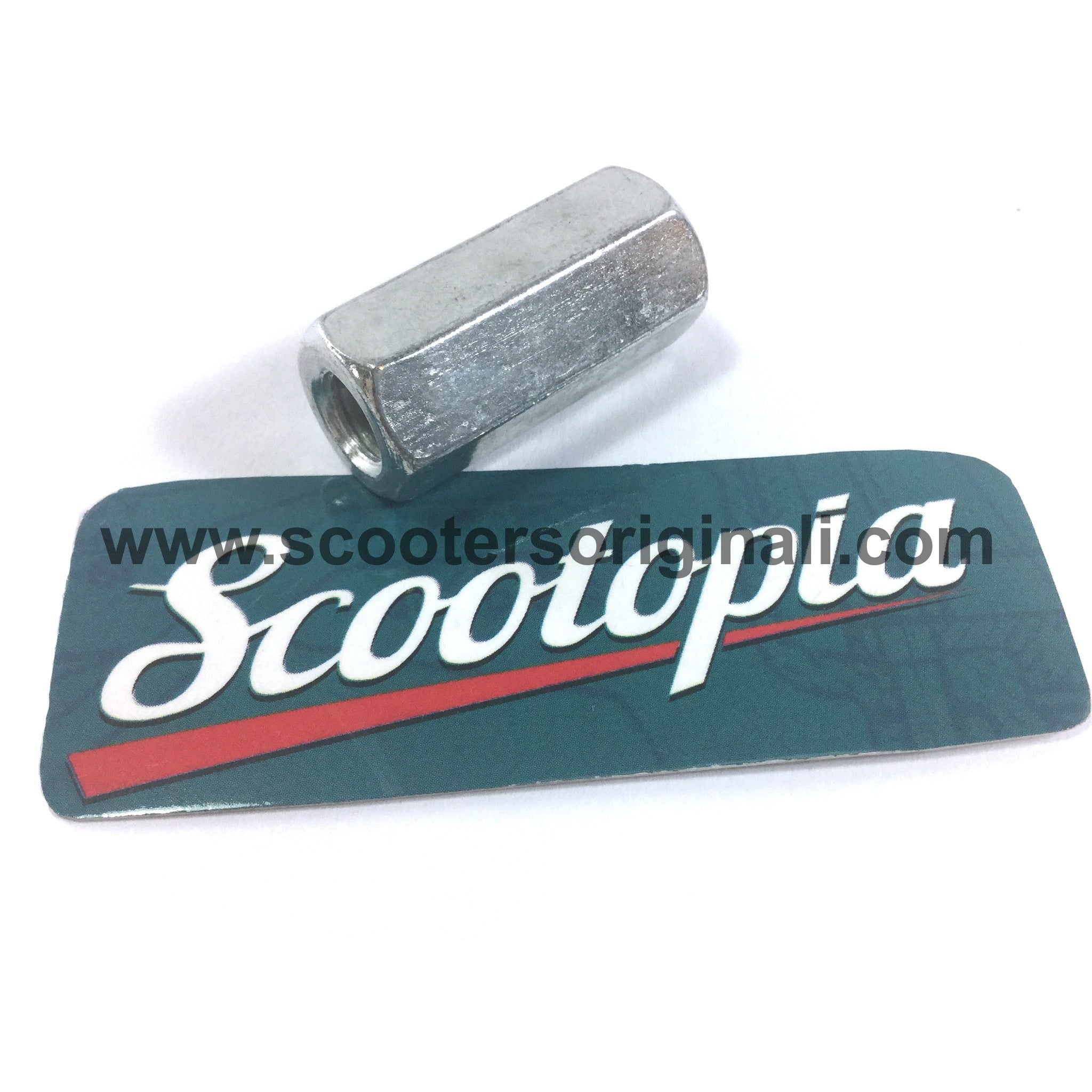 Lambretta Scooter 8mm x 30 Cylinder Cover Spacing Nut - High-Quality Replacement Part for Engine Maintenance | Perfect for Vespa, Classic Scooter Repair & Restoration Projects