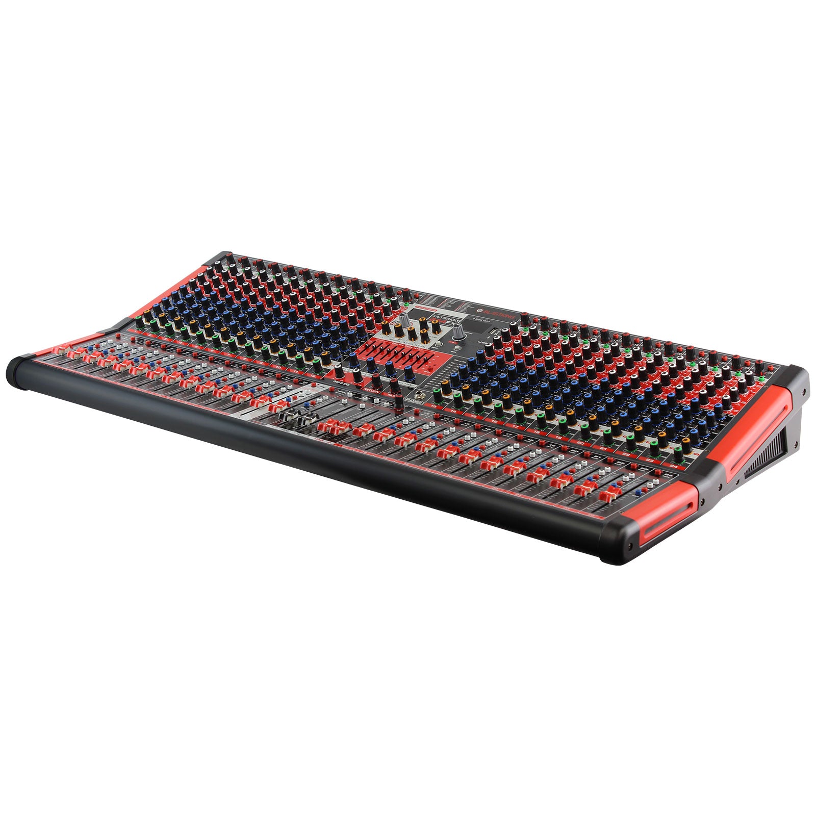 Blastking ULTRAMIX 244FX 24-Channel Professional Analog Audio Mixer - Perfect for Live Sound, Studio Recording & DJ Performances