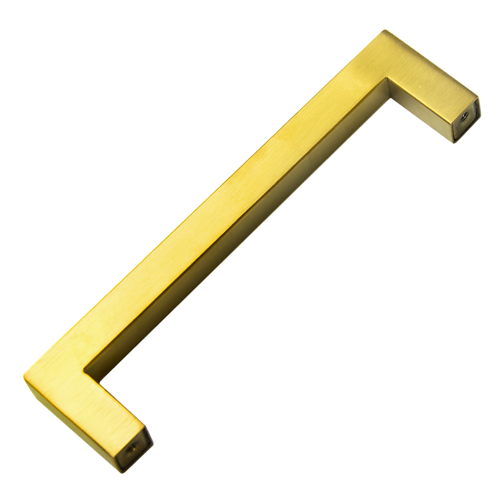 15 Pack Brushed Brass Drawer Pulls - 128mm Kitchen Cabinet Handles with Gold Finish - Perfect for Modern Cabinets, Dressers & Furniture Upgrades