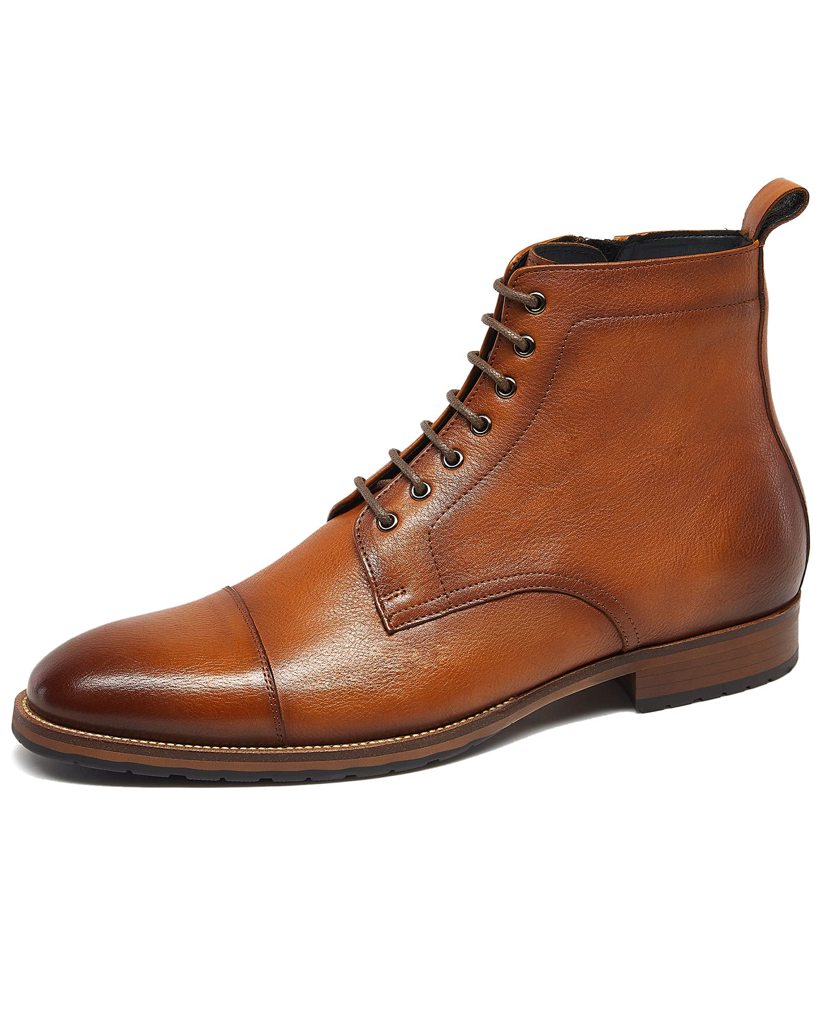 Men's Leather Chukka Boots - Stylish Casual & Dress Boots for Everyday Wear, Office & Outdoor Activities