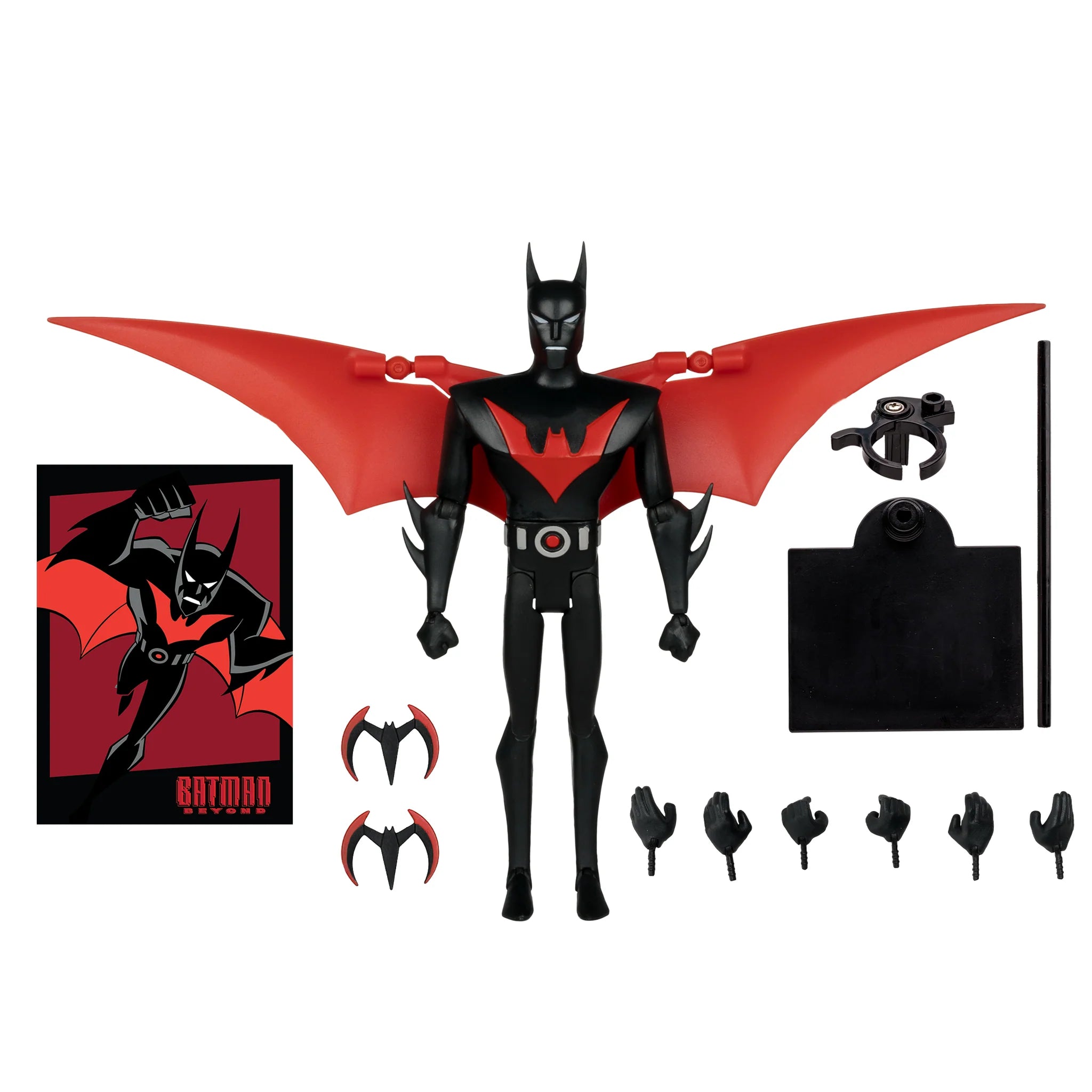DC Multiverse Batman Beyond Action Figure - Animated Series Collectible Toy for Fans & Display - Perfect for Cosplay, Gifts & Comic Book Collections