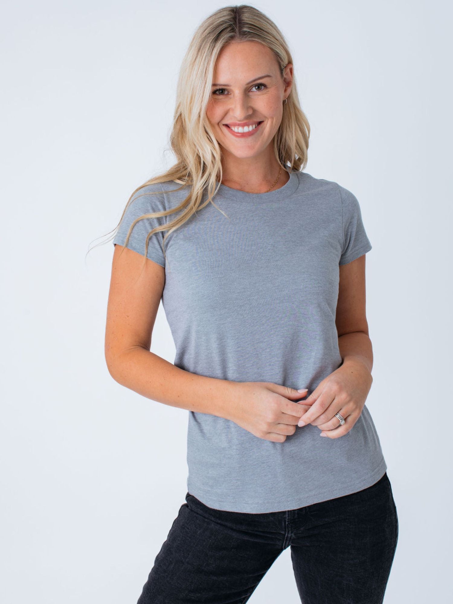 Women's Cotton Crew Neck T-Shirts 5-Pack - Soft Basic Tees for Casual Wear, Layering & Everyday Outfits