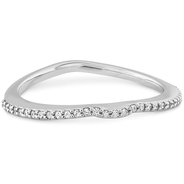 Hearts On Fire Camilla Split Shank Diamond Wedding Band Ring - Perfect for Bridal Sets, Anniversary Gifts & Special Occasions