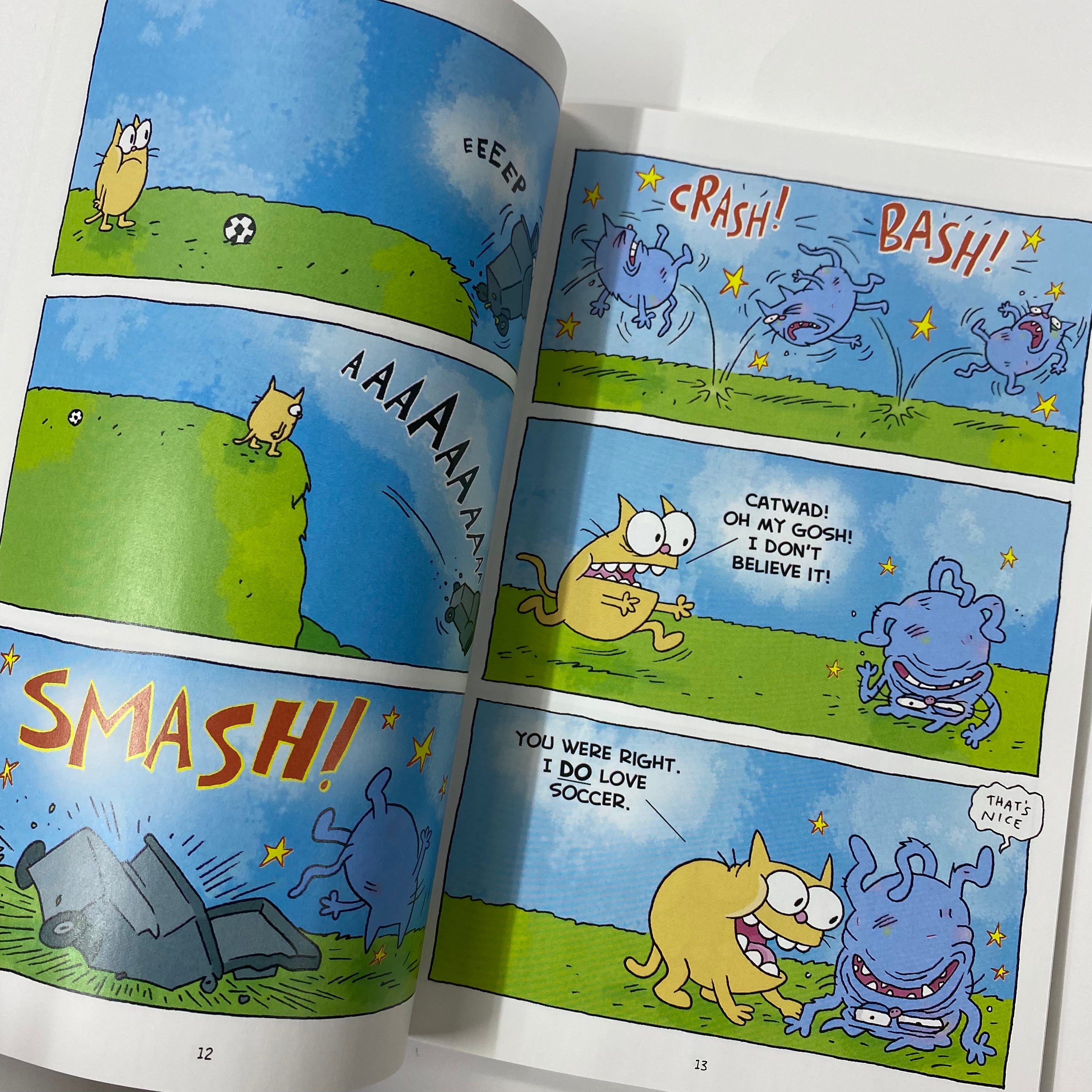 Catwad #05 High Five! - Funny Comic Book for Kids & Teens - Perfect for Gifts, Reading Fun, and Relaxation Time