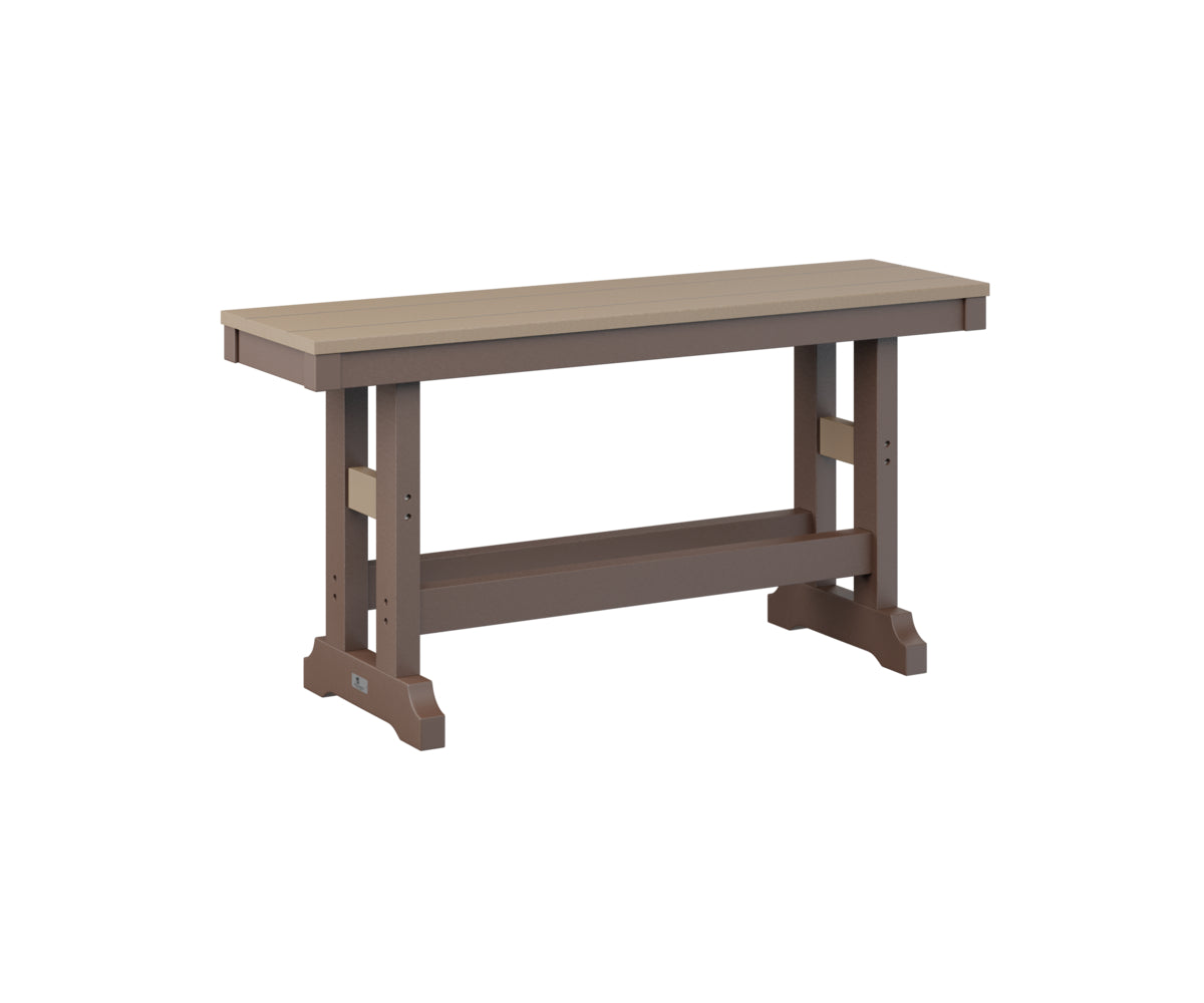 Berlin Gardens Garden Classic 44-Inch Counter Height Bench - Outdoor Dining & Bar Stool for Patio, Deck, or Backyard