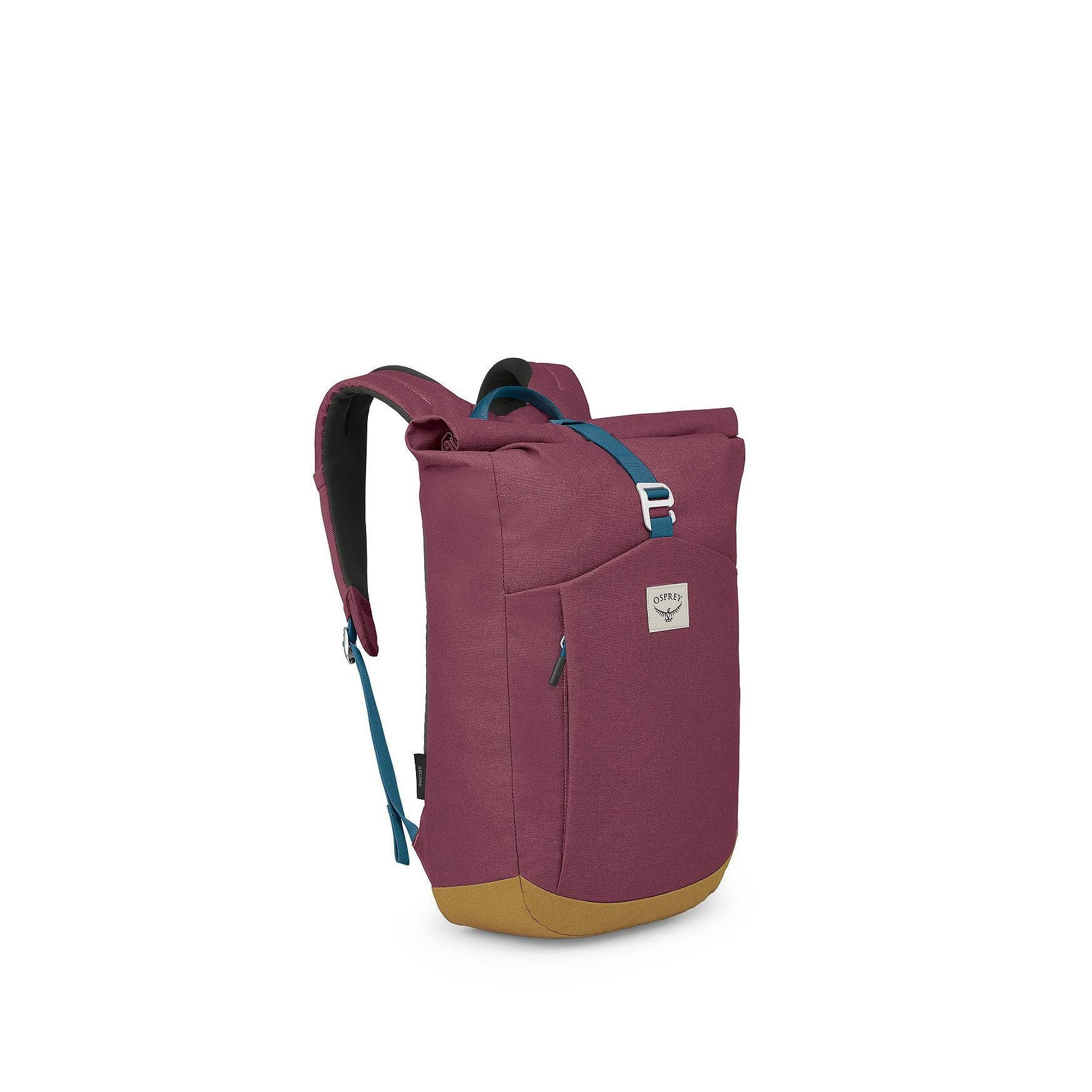 Osprey Arcane Roll Top Backpack - Waterproof Laptop Backpack for Travel & Commuting, Allium Red/Brindle Brown, Durable Daypack for Work, Hiking & Outdoor Adventures
