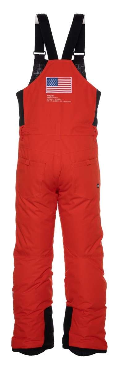 686 Junior's NASA Exploration Insulated Bib Snow Pants for Kids - Waterproof Winter Ski Pants for Boys & Girls - Perfect for Snowboarding, Skiing, and Cold Weather Outdoor Activities (2022 Collection)