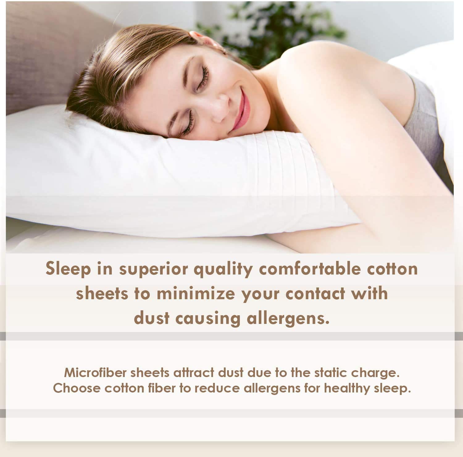 500 Thread Count 100% Egyptian Cotton 11-Piece Bed-in-a-Bag Comforter Set with Bedspread, Dust Ruffle Skirt & Deep Pocket Sheets (Fits Up to 30