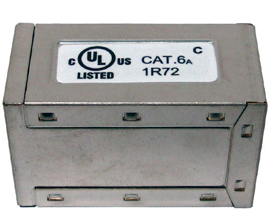 Shielded CAT6A RJ45 Inline Coupler - High Speed Ethernet Connector for Home & Office Network Setup