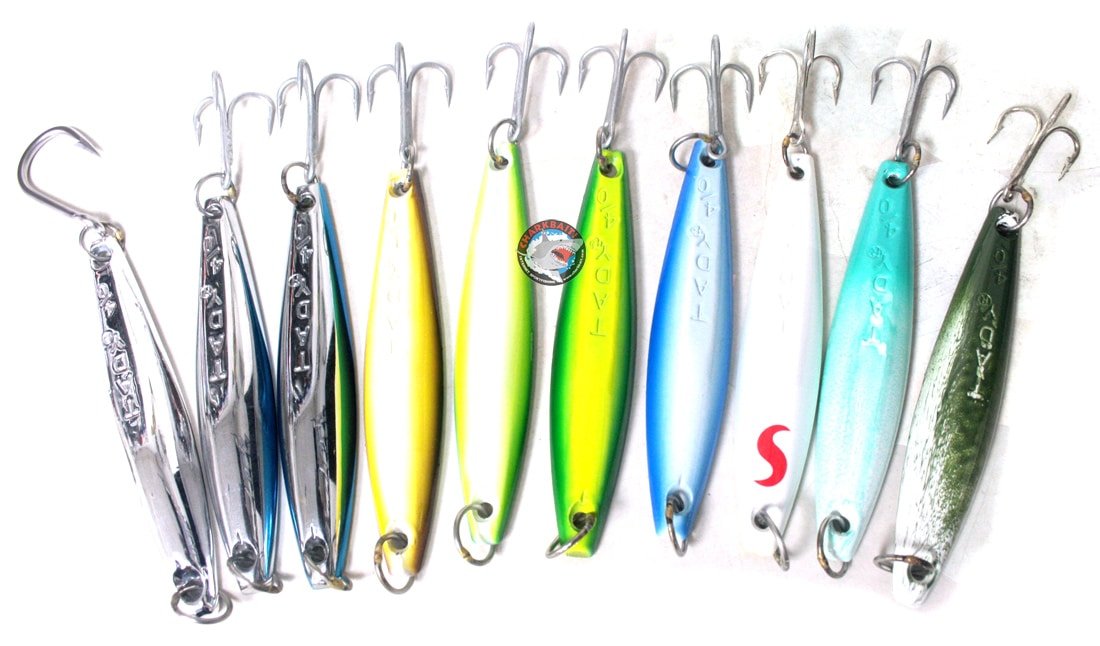 Premium Tady 4/0 Heavy Yo-Yo Iron Lures - Saltwater Fishing Jigs for Tuna, Yellowtail & Game Fish - Perfect for Offshore & Rock Fishing Adventures
