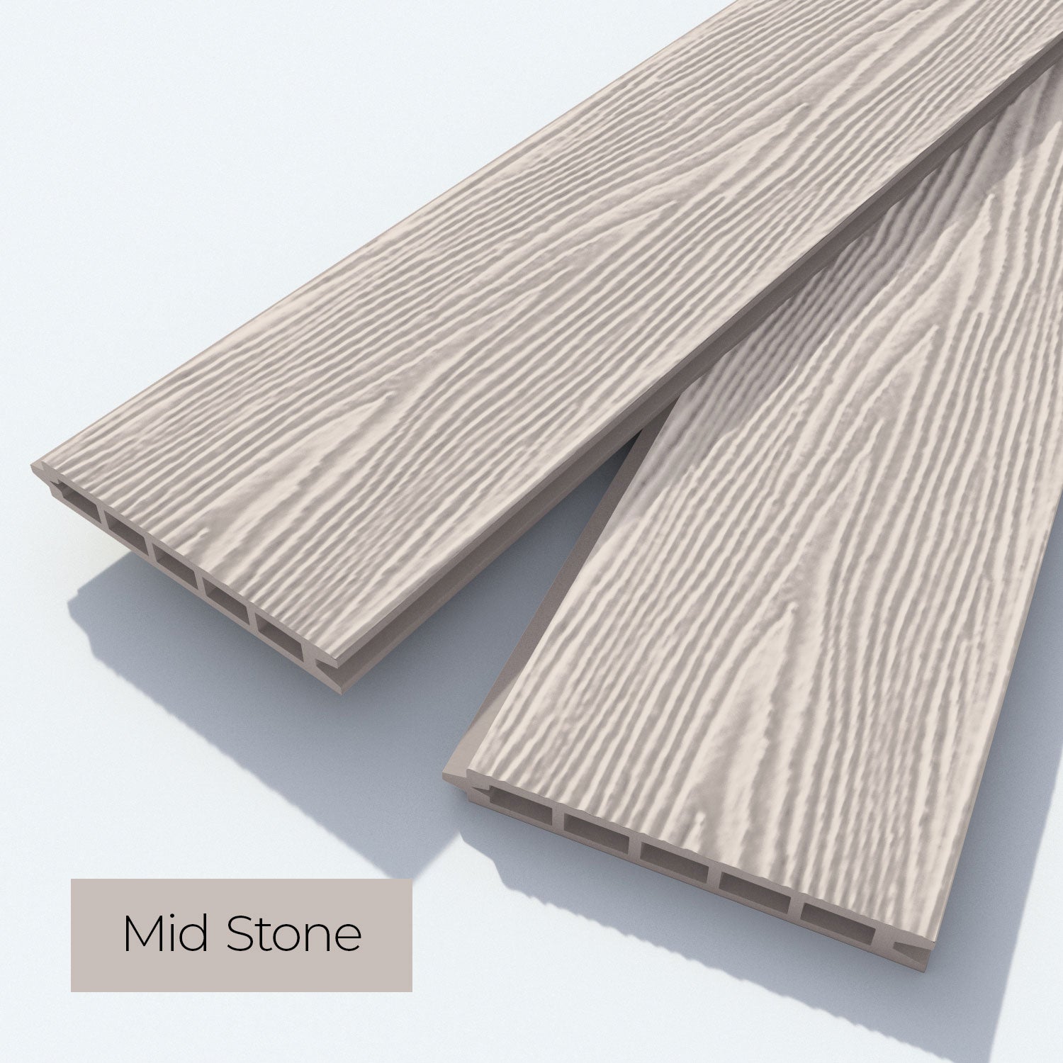 Classic Grained Finish Fence Slat Sample Pack - Durable Wood Fencing Samples for DIY Projects & Garden Decoration