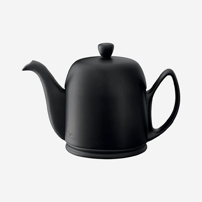 Guy Degrenne Salam Minérale Teapot - Elegant Stainless Steel Tea Kettle for Home & Office Use - Perfect for Serving Hot Tea, Coffee, or Infusions