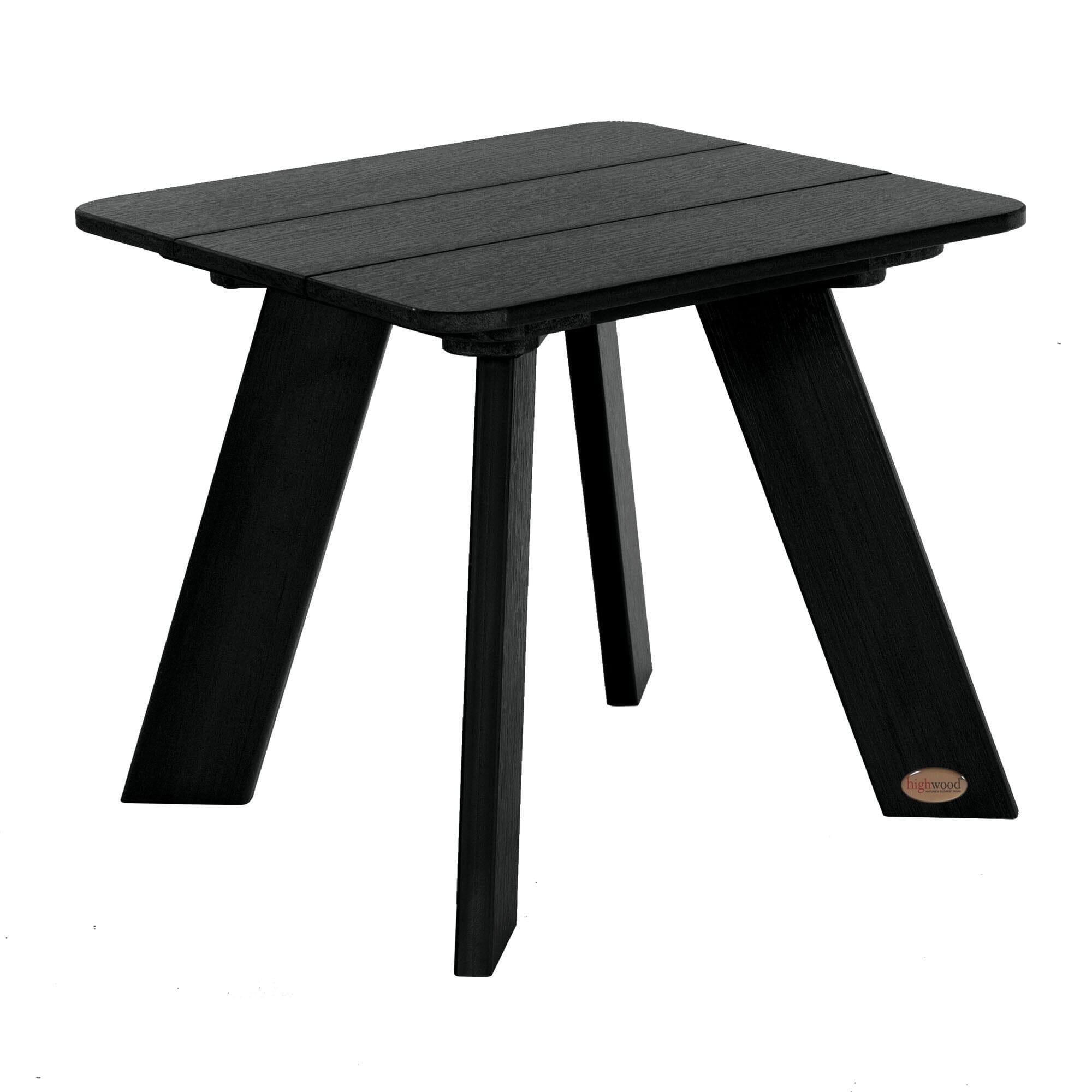 Refurbished Italica Modern Side Table - Nightstand, Bedside Table, Living Room Accent Furniture - Compact & Stylish for Small Spaces