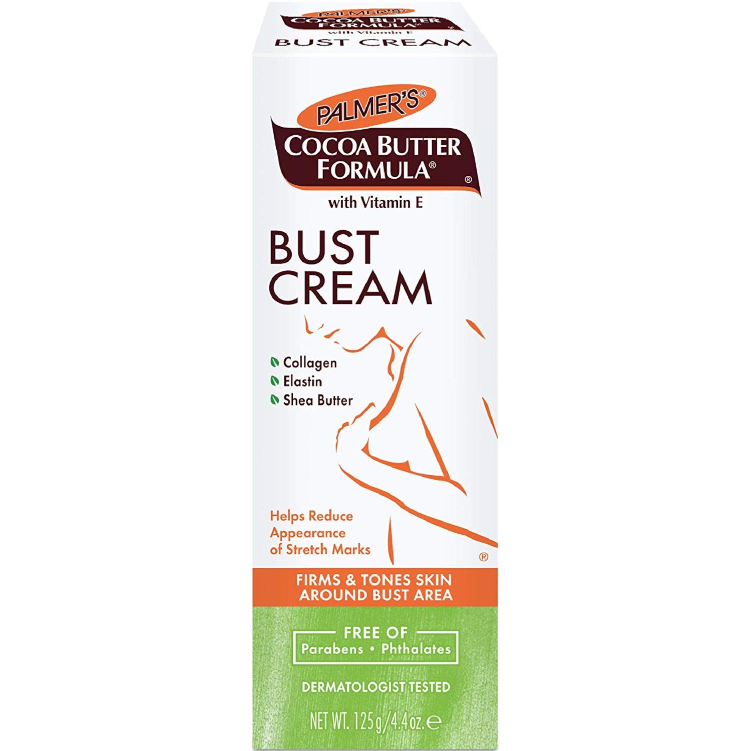 Palmer's Cocoa Butter Formula Bust Firming Massage Cream 4.4 oz (Pack of 9) - Skin Tightening & Moisturizing Lotion for Women - Perfect for Post-Pregnancy, Weight Loss & Anti-Aging Care