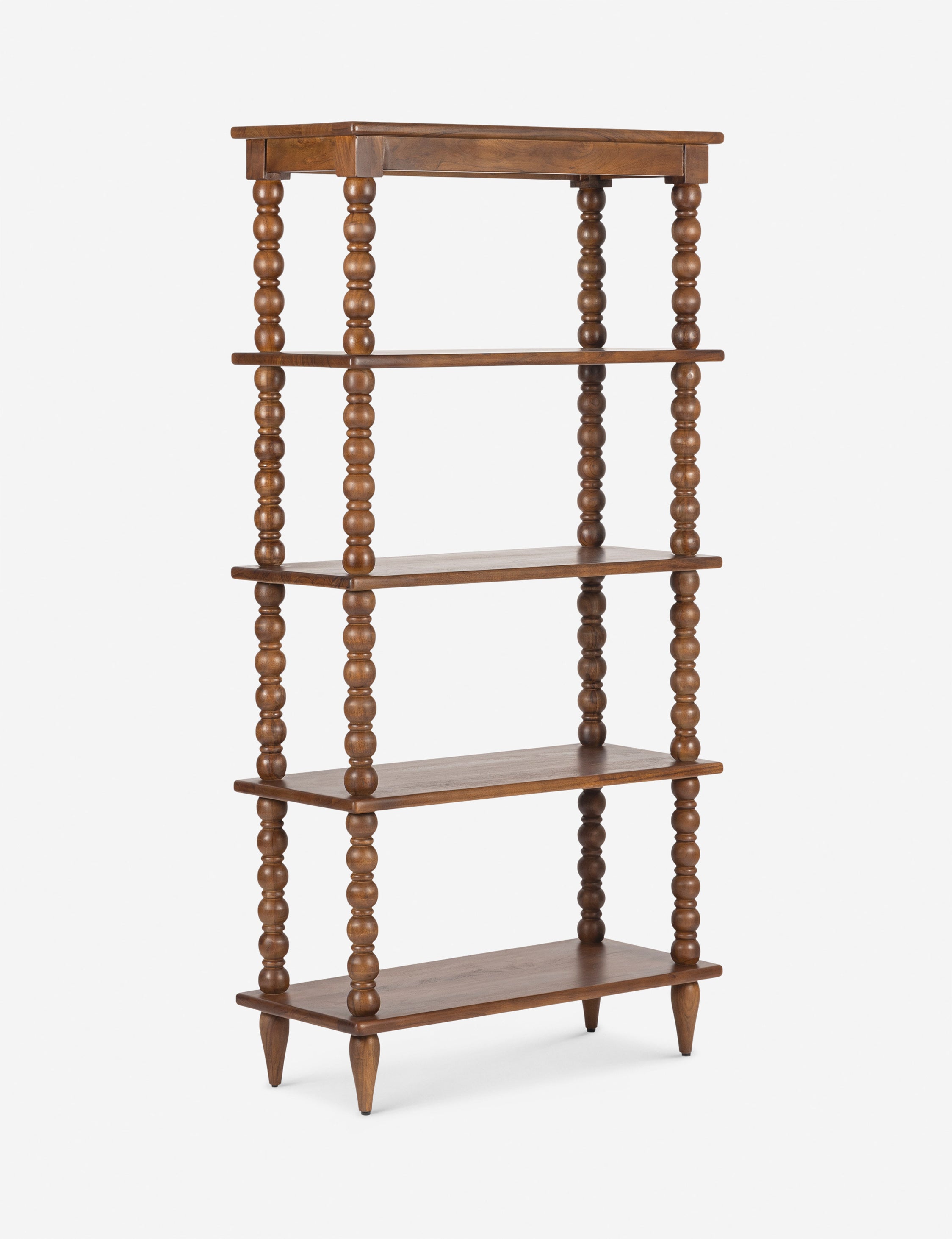 Foxton Bookcase - Modern Wooden Bookshelf for Home & Office - Stylish Storage for Books, Decor & Essentials | Perfect for Living Room, Bedroom & Study