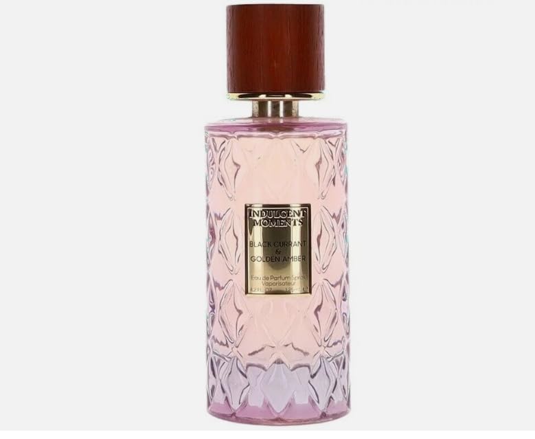 Indulgent Moments Black Currant & Golden Amber Women's EDP Perfume Spray 4.2 oz - Floral Fruity Fragrance for Date Night & Special Occasions
