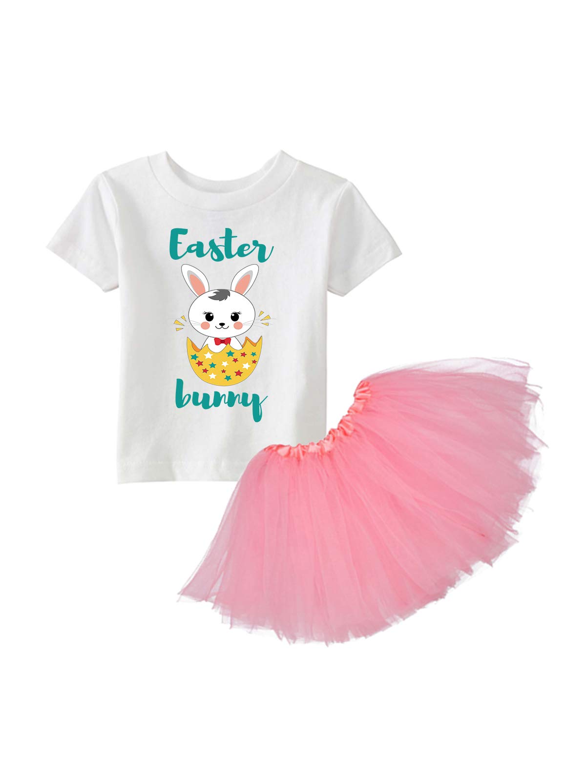 Easter Bunny Baby Girl Ballet Dress & Tutu Skirt Set - Adorable Rabbit Costume for Easter Photos, Spring Celebrations & Toddler Dress-Up Play